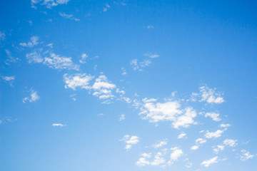 Background sky Cirrostratus 6,000 - 8,000 meters from the ground,Bright in Phuket Thailand.