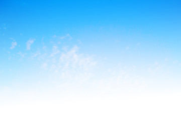 Background sky Cirrostratus 6,000 - 8,000 meters from the ground,Bright in Phuket Thailand.