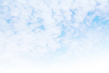 Background skyAltocumulus 6,000 - 8,000 meters from the ground,Bright in Phuket Thailand.