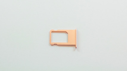 The SIM tray is used by the manufacturer. In the shop Real place, white background clear