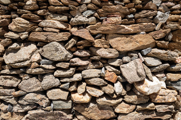 Steinmauer als Hintergrund