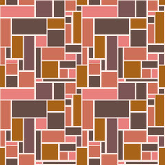 Vector seamless background multicolored rectangles