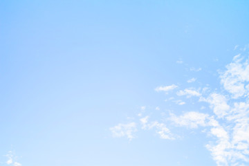 Background sky Cirrostratus 6,000 - 8,000 meters from the ground,Bright in Phuket Thailand.