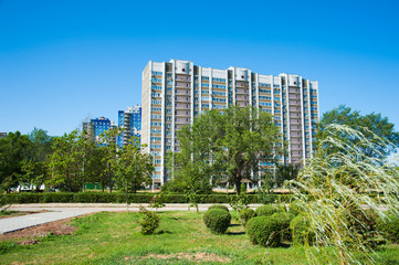 Obraz premium Brand new apartment building