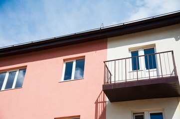 Brand new apartment building