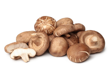 Fresh shiitake mushrooms