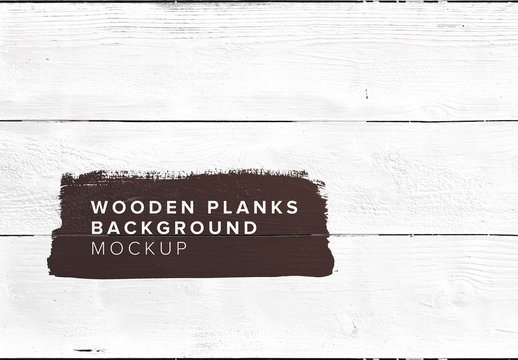Wooden Background Mockup