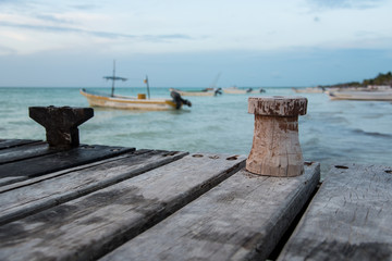 Beautiful Wide Angle Panoramic Photography Taken in the Beautiful Mexican Island, Holbox 