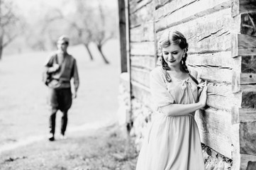 Soldier Returning Home And Greeted By Wife