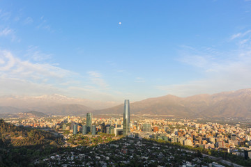 Obraz premium sky and mountains