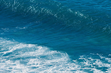 Fototapeta na wymiar ocean, wave, blue