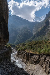 Annapurn circuit Nepal in October 2018 