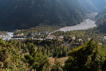 Annapurn circuit Nepal in October 2018 