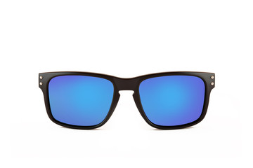 Sunglasses, front view isolated on white background