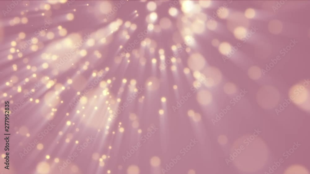 Poster abstract festive gold motion background with defocused round bokeh lights. golden particle shine. xm