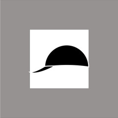 Sport hat vector icon. Sport illustration.