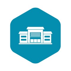 Warehouse icon. Simple illustration of warehouse vector icon for web