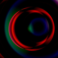 Digital Art, abstract 3D objects with soft lighting, Germany