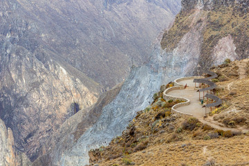 Cañon del Colca, Cruz del condor, Arequipa, Perú