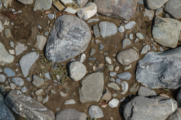 Abstract background with stones. Pebbles, coast. Abstract background with stones.