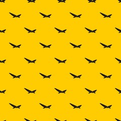 Beach chaise pattern seamless vector repeat geometric yellow for any design