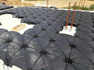 Cantiere edile - vespaio areato