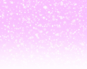 background with beautiful snowflakes for new year and christmas