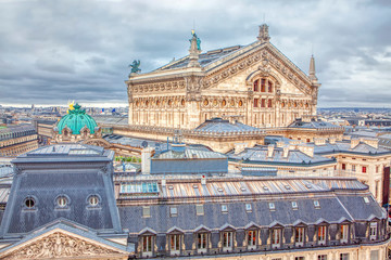 Fototapeta na wymiar Palais Garnier , famous Opera in Paris 