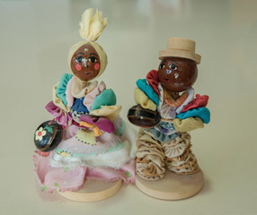 statuette of a girl Cuba