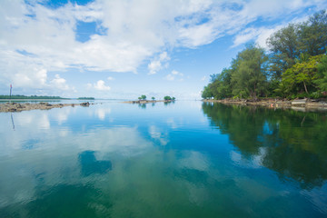 The North dock of Peleliu Island, Palau, Pacific