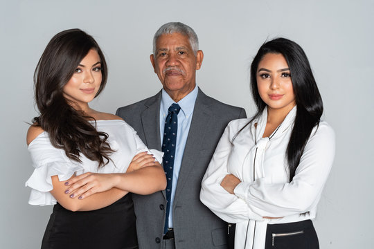 Group Of Business Team Members Working