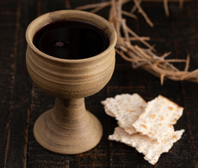 Holy Communion or Lords Supper Symbols of Jesus Christ