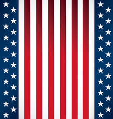 pattern of united state of american flag icons