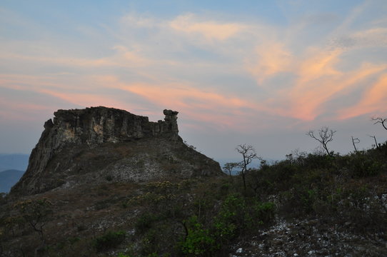 Pedra do Cachimbo, Serra do Espinha&ccedil;o, MG, Brasil