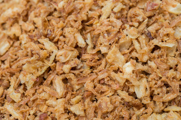 crispy fried onion flakes