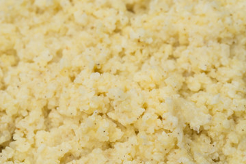 cooked millet porridge