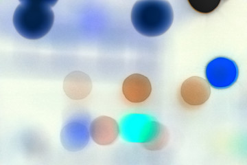 Bokeh of colorful light