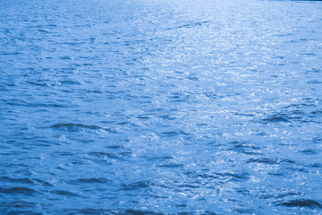 Blue water wave texture
