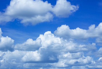 Obraz na płótnie Canvas blue sky and cloud, blue abstract background, the sun and sky