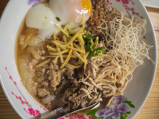 mush rice Boiled rice Thai food breakfas popular Asian breakfast