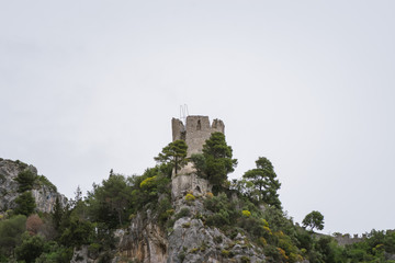 Torre dello Ziro in the province of Salerno, the region of Campania, Amalfi Coast, Costiera Amalfitana, Italy