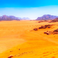 Fototapeta na wymiar Anna in the Desert