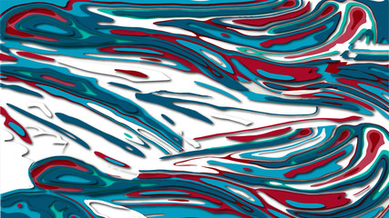 Blue / Red Topography