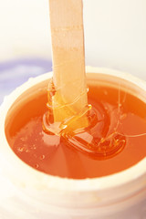 Sugar paste, shugaing, beauty master. Background.