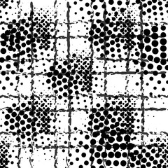 Modern halftone background meaningful dots Abstract futuristic backdrop.