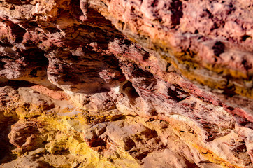 The Colored rock
