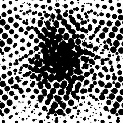 Modern halftone background meaningful dots Abstract futuristic backdrop.