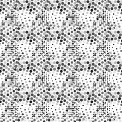 Modern halftone background meaningful dots Abstract futuristic backdrop.