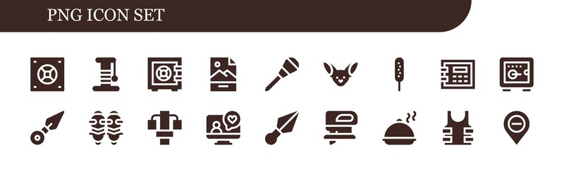 png icon set