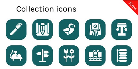 collection icon set